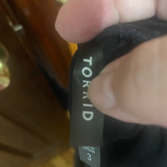 Torrid Black Swim Top and Swim Skirt 4XL - Picture 4 of 10